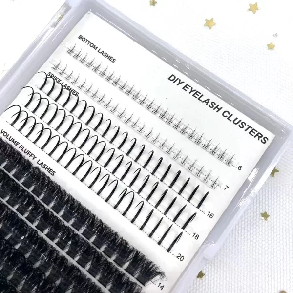 fluffy cluster lashes